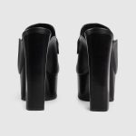 Gucci Women’s platform mule with Horsebit - Image 4